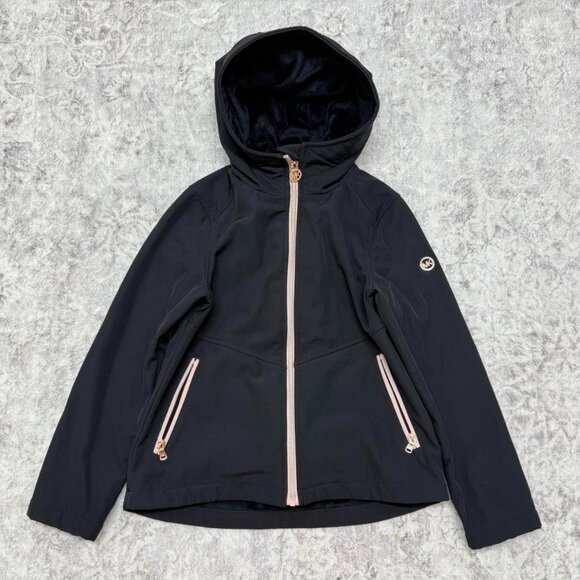 Michael Kors Jacket Full Zip Fleece Sweater - Picture 1 of 7